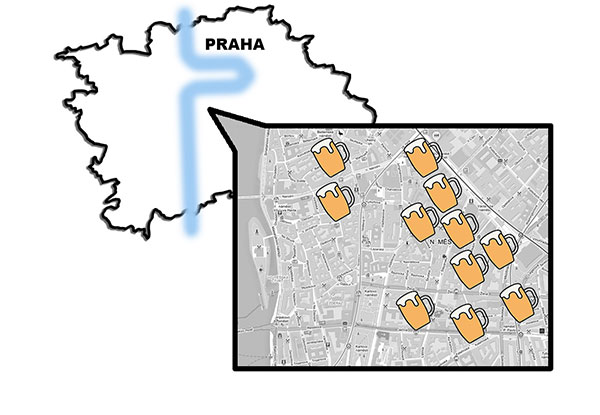 Пивная пешеходная экскурсия по Праге